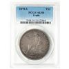 Image 1 : 1878-S $1 Trade Silver Dollar Coin PCGS AU50