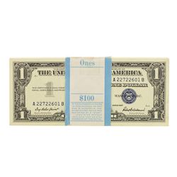 Pack of (100) Consecutive 1957 $1 Silver Certificate Notes