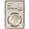 Image 1 : 1883-O $1 Morgan Silver Dollar Coin NGC MS64