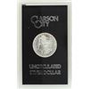 Image 2 : 1884-CC $1 Morgan Silver Dollar Coin GSA Hoard Uncirculated w/ Box & COA