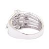 Image 3 : 14KT White Gold 1.00 ctw Diamond Ring
