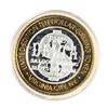 Image 2 : .999 Silver The Delta Saloon Nevada $10 Casino Limited Edition Gaming Token