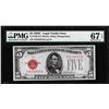 Image 1 : 1928C $5 Legal Tender Note Fr.1528 PMG Superb Gem Uncirculated 67EPQ