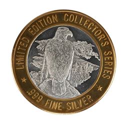 .999 Fine Silver Grand Casino $10 Limited Edition Collector's Series Gaming Token
