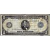 Image 1 : 1914 $5 Federal Reserve Note San Francisco