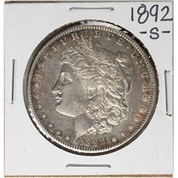 1892-S $1 Morgan Silver Dollar Coin