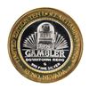 Image 2 : .999 Silver Gambler Reno, Nevada $10 Casino Limited Edition Gaming Token