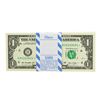 Image 1 : Pack of (100) Consecutive 2013 $1 Federal Reserve STAR Notes St. Louis