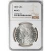 Image 1 : 1879-S $1 Morgan Silver Dollar Coin NGC MS63