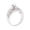 Image 4 : 14KT White Gold 1.65 ctw Diamond Ring