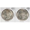 Image 1 : Lot of 1880-S & 1881-S $1 Morgan Silver Dollar Coins