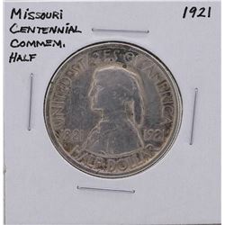 1921 Missouri Centennial Commemorative Half Dollar Silver Coin