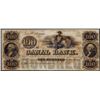 Image 1 : 1800's $100 Canal Bank New Orleans, LA Obsolete Note