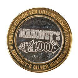 .999 Fine Silver Mahoney's Silver Nugget Las Vegas, NV $10 Limited Edition Gaming Token