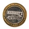 Image 1 : .999 Fine Silver Mahoney's Silver Nugget Las Vegas, NV $10 Limited Edition Gaming Token