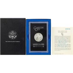 1884-CC $1 Morgan Silver Dollar Coin GSA Hoard Uncirculated w/ Box & COA