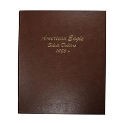 Set of 1986-2019 $1 American Silver Eagle Coins in Dansco Book
