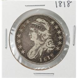 1818 Capped Bust Half Dollar Coin