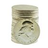 Image 1 : Roll of (20) Brilliant Uncirculated 1961 Franklin Half Dollar Coins