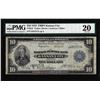 Image 1 : 1915 $10 Federal Reserve Bank Note Kansas City Fr.816 PMG Very Fine 20