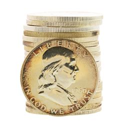 Roll of (20) Proof 1960 Franklin Half Dollar Coins