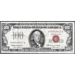 1966 $100 Legal Tender Note