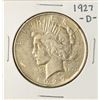Image 1 : 1927-D $1 Peace Silver Dollar Coin