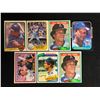 Image 1 : BASEBALL STARS CARD LOT (VARIOUS YEARS)