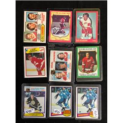 VINTAGE HOCKEY STARS CARD LOT