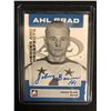 Image 1 : JOHNNY BOWER SIGNED ITG HEROES AND PROSPECTS HOCKEY CARD