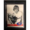 Image 1 : DALE TALLON SIGNED HOCKEY CANADA 1972 HOCKEY CARD