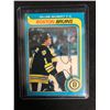 Image 1 : GILLES GILBERT SIGNED VINTAGE HOCKEY CARD