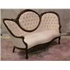 Image 2 : 19th Century Rococo Revival Walnut Parlour Settee