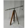 Image 1 : Telescope on wooden tripod, Unattributed