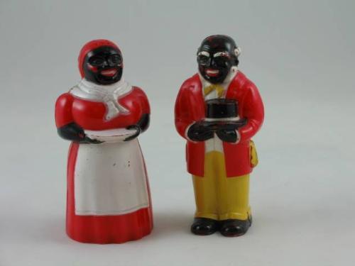 Aunt Jemima Uncle Moses Salt Pepper Shakers
