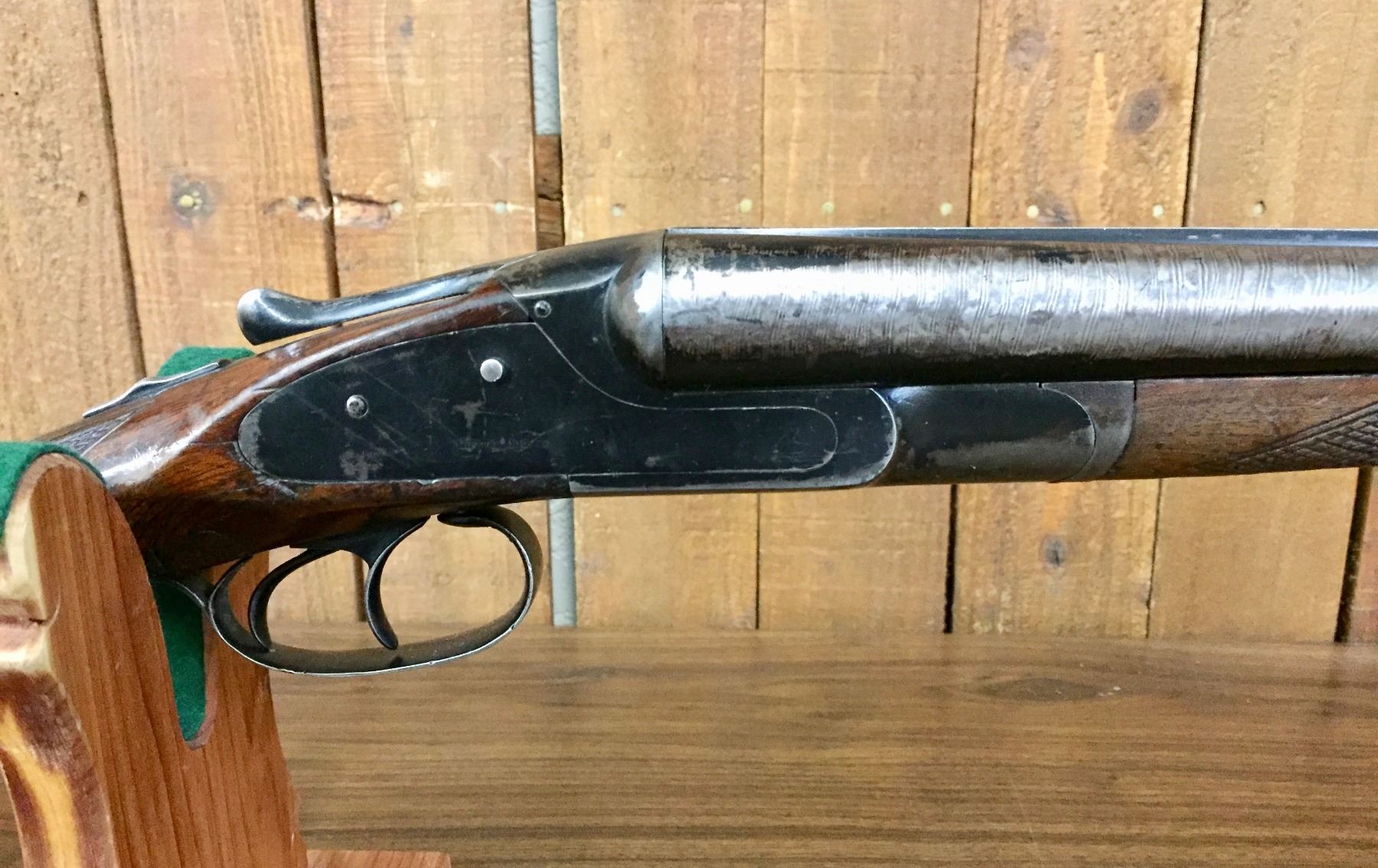 Vintage Lefever Double Barrel 12 ga. shotgun