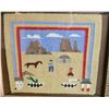 Image 2 : Framed Navajo Pictorial Textile