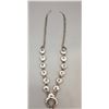 Image 2 : Vintage Zuni Inlay Squash Blossom Style Necklace