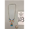 Image 7 : Navajo Channel Inlay Necklace