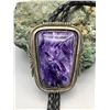 Image 1 : Nice, Navajo Bolo with Charoite