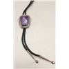 Image 2 : Nice, Navajo Bolo with Charoite