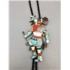 Image 1 : Eddie Beyuka Zuni Inlay Bolo