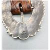 Image 8 : Sterling Silver and Alligator Concho Belt