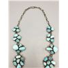 Image 3 : Statement Piece! Turquoise Cluster Necklace