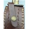 Image 3 : Stag Handle Knife with Leather Sheath