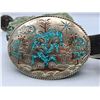 Image 4 : Vintage Inlay Sterling Silver Concho Belt