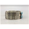 Image 2 : Two Row Sleeping Beauty Turquoise Bracelet
