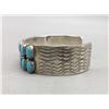 Image 5 : Two Row Sleeping Beauty Turquoise Bracelet