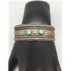 Image 1 : Vintage Sterling Silver and Turquoise Bracelet