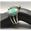 Image 7 : Vintage Three Stone Turquoise Bracelet